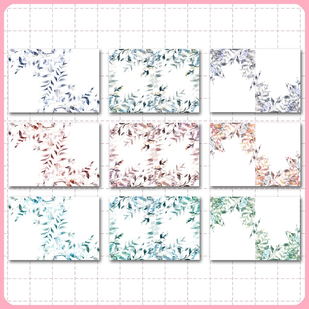 同人誌表紙用素材 手描きボタニカル 05