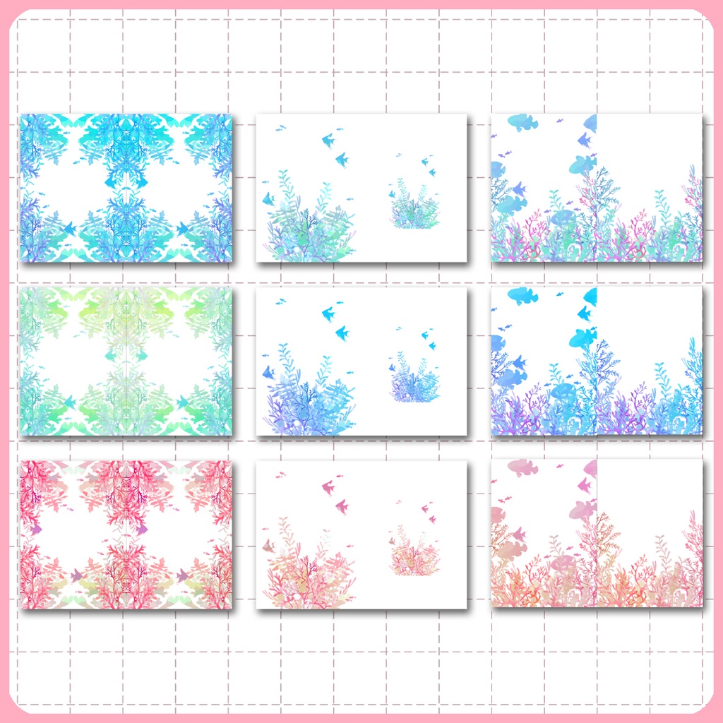 同人誌表紙用素材 海