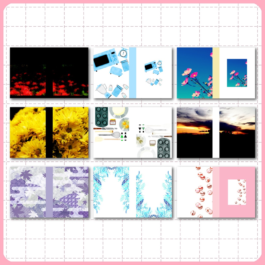 同人誌表紙用素材 バラエティー003