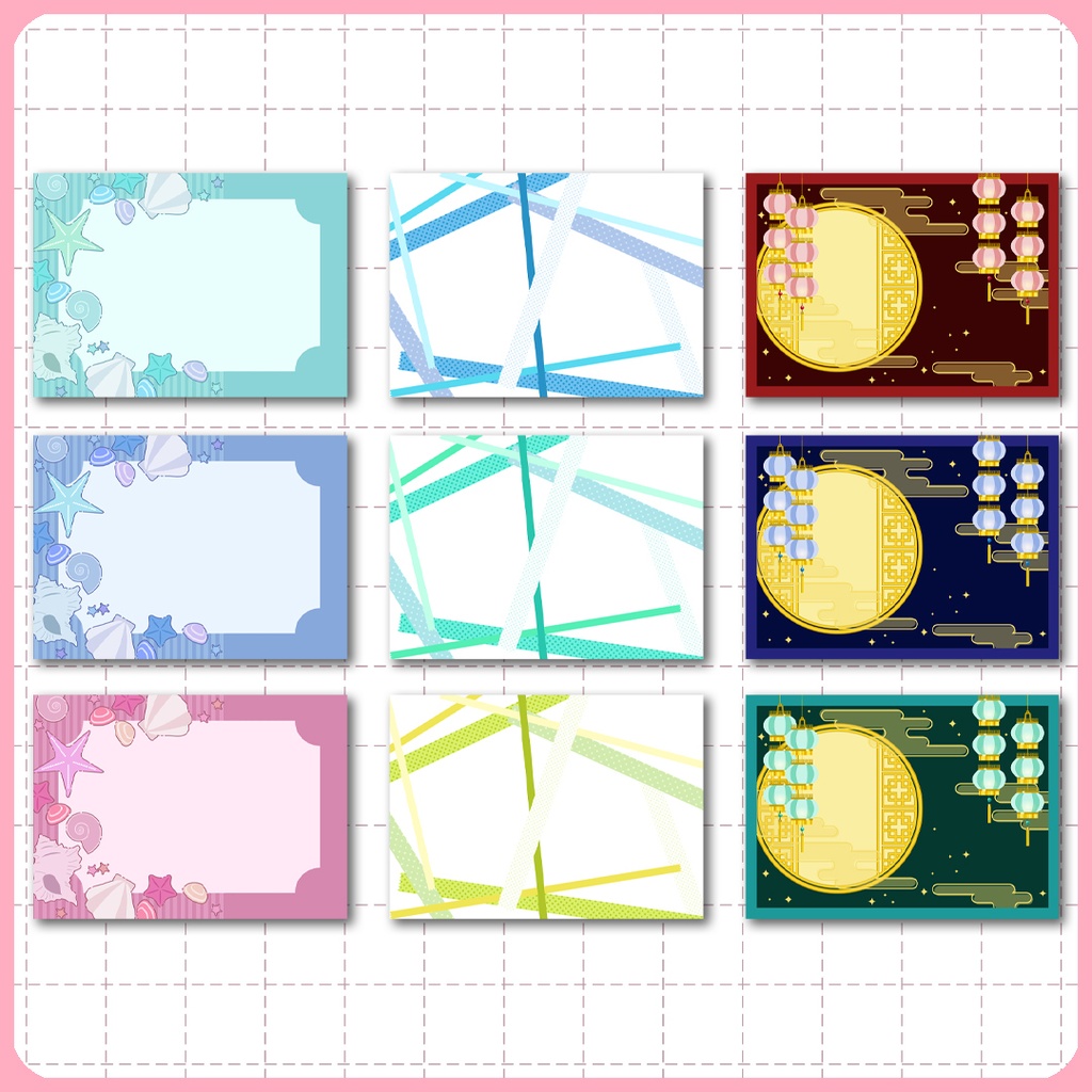 同人誌表紙用素材 折本 007