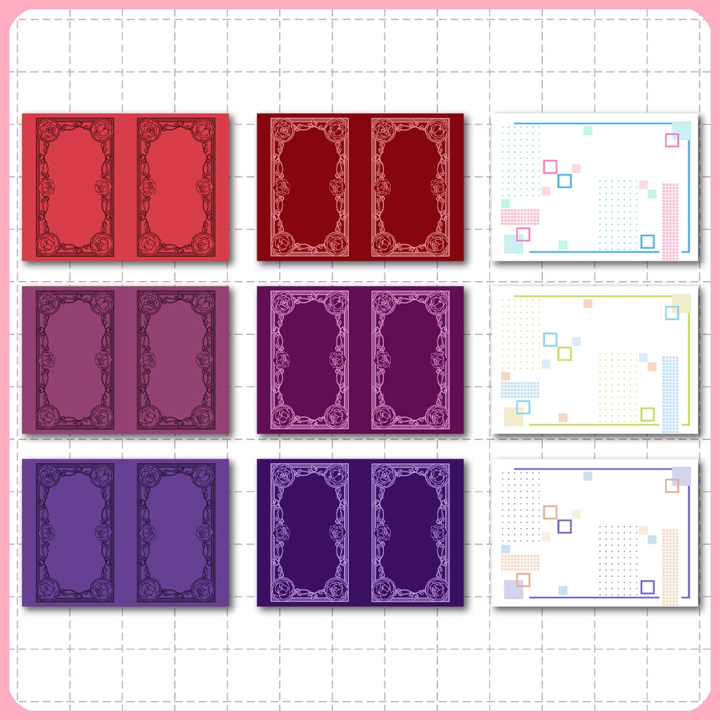 同人誌表紙用素材 折本 007