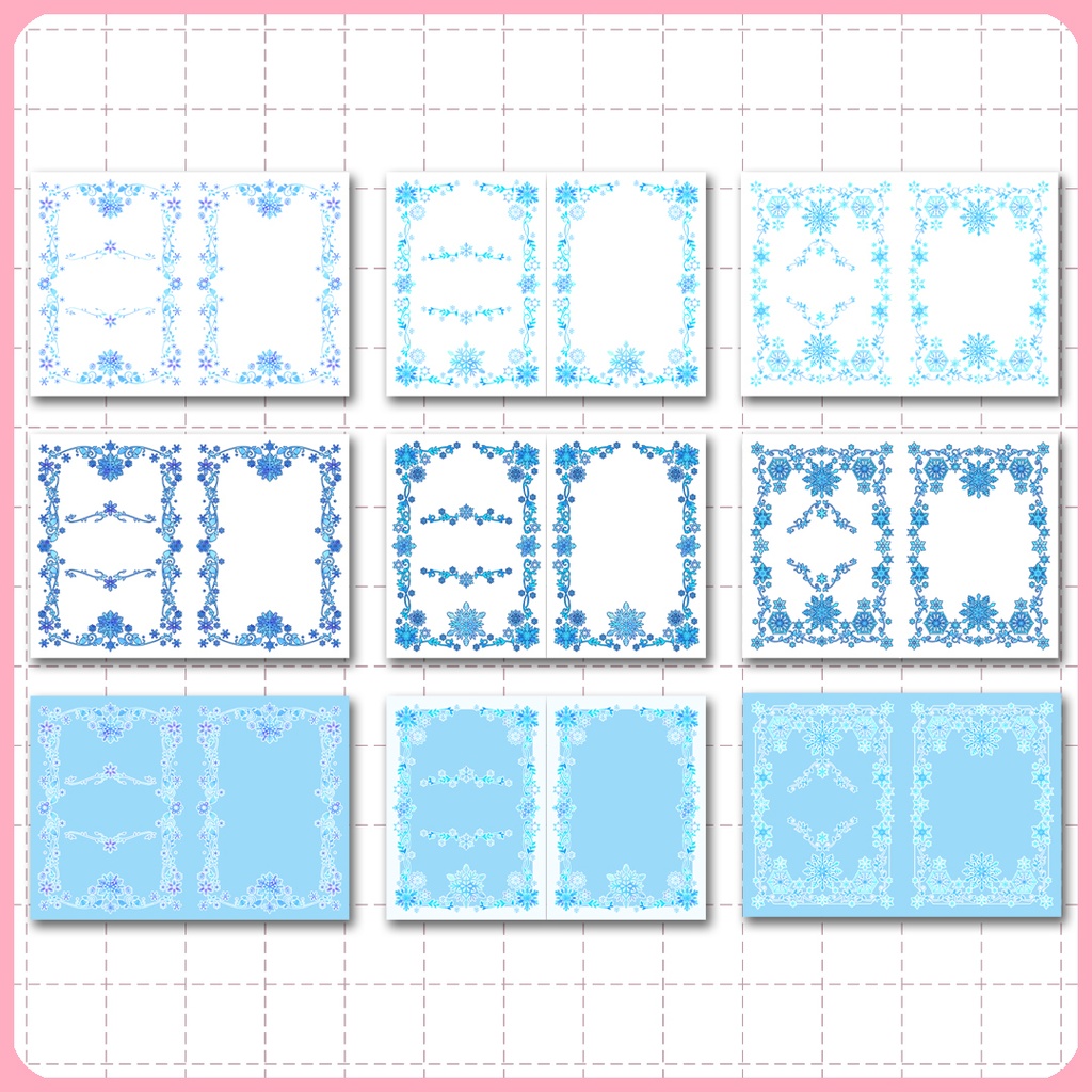 同人誌表紙用素材 雪 007