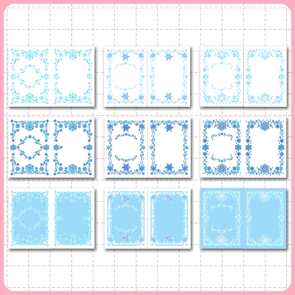 同人誌表紙用素材 雪 007