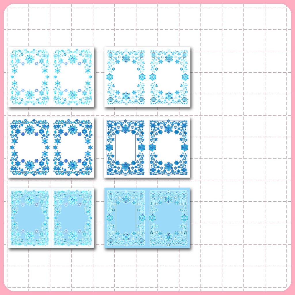 同人誌表紙用素材 雪 007