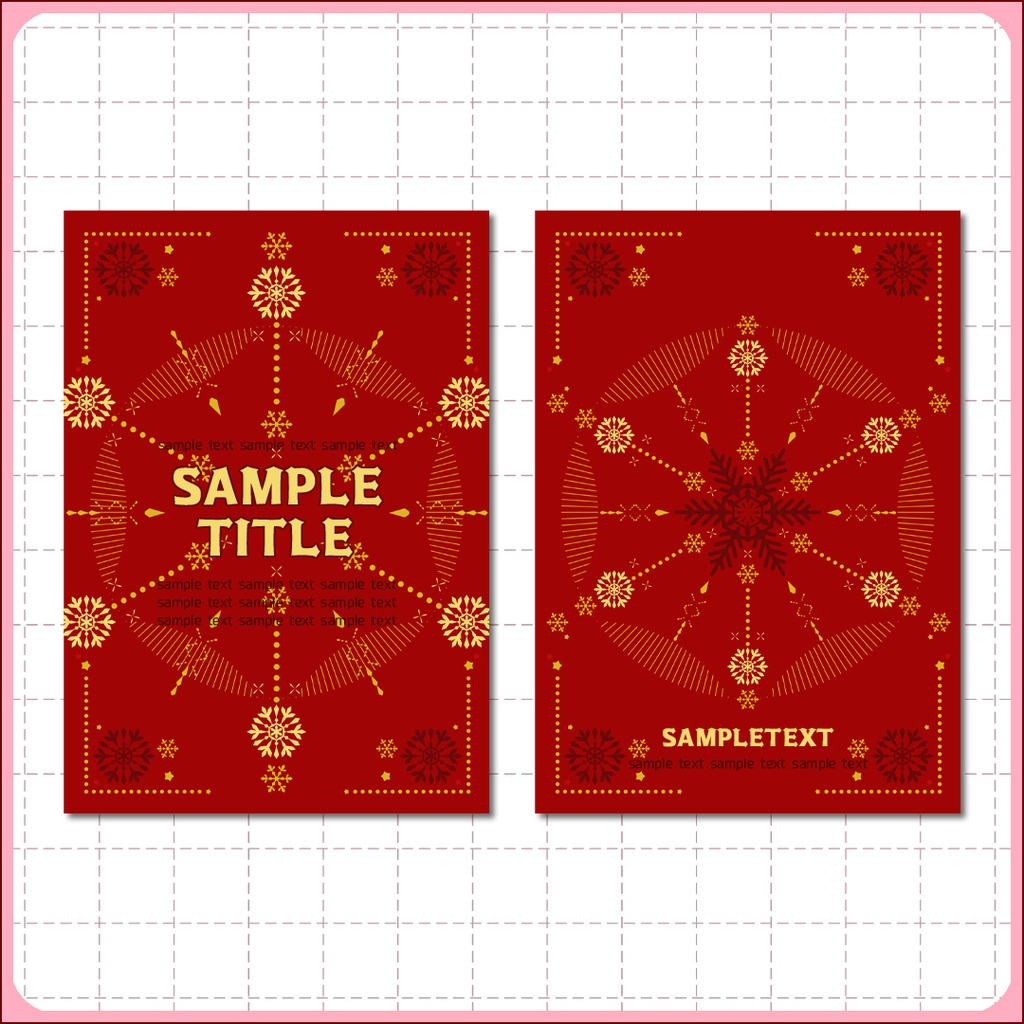 同人誌表紙用素材 クリスマス 003