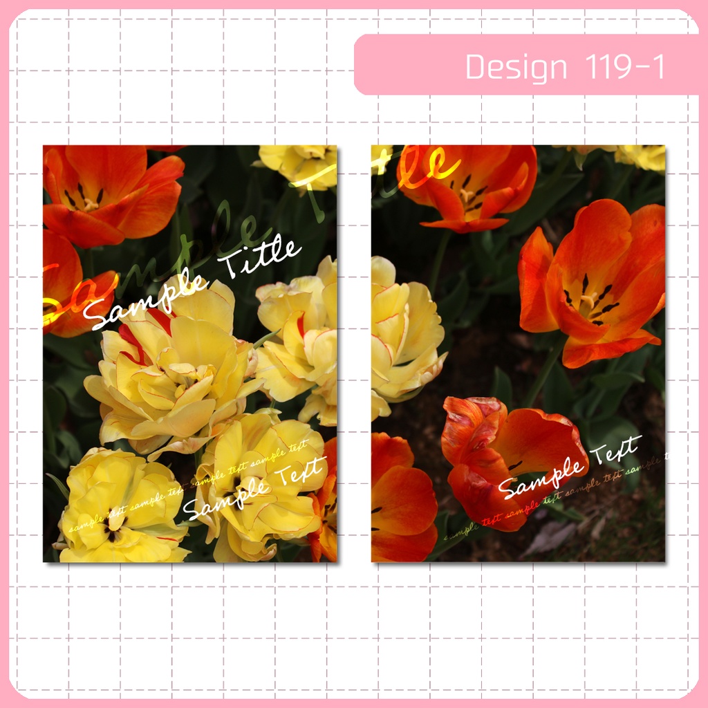 同人誌表紙用素材 1デザイン 119