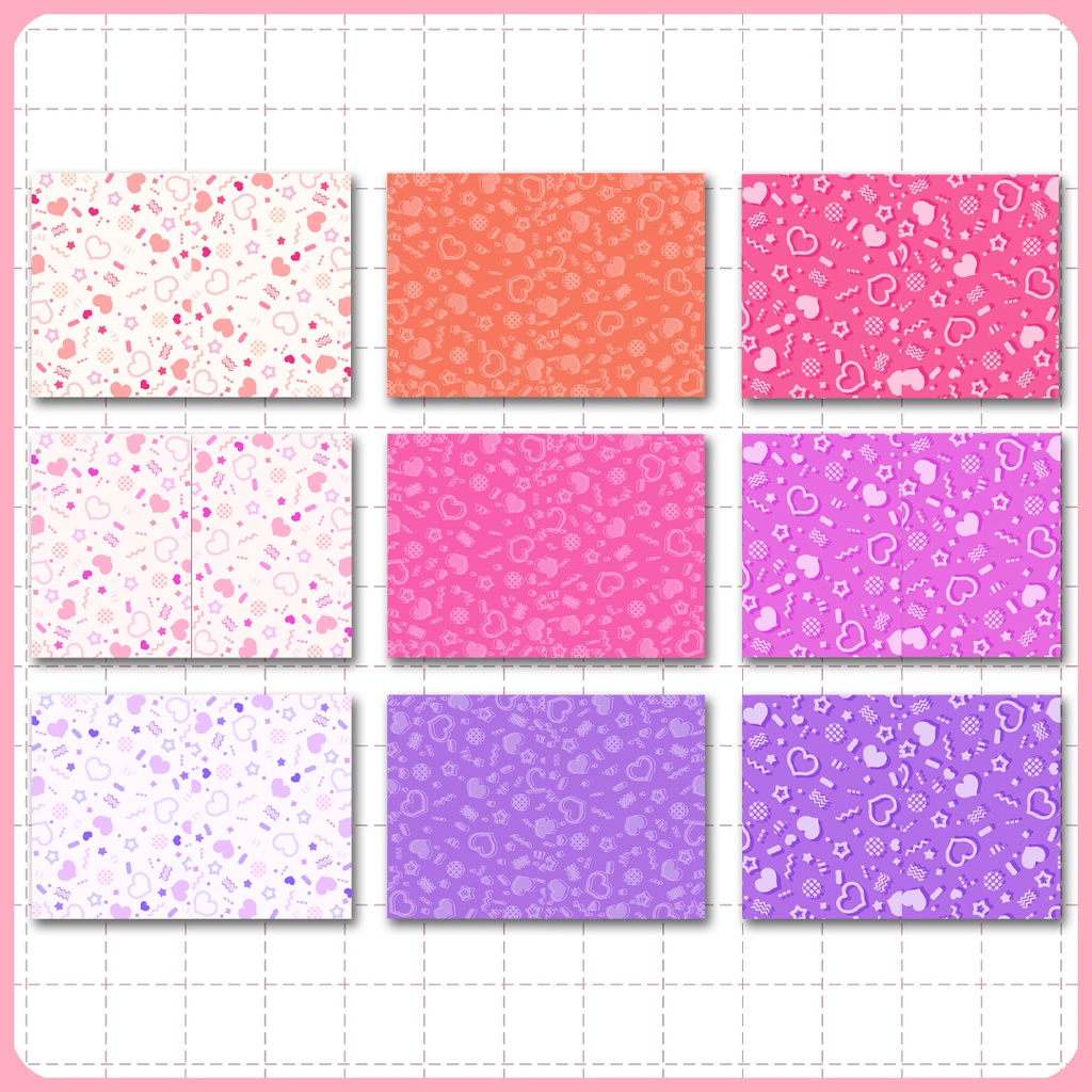 同人誌表紙用素材 メンフィスパターン 03