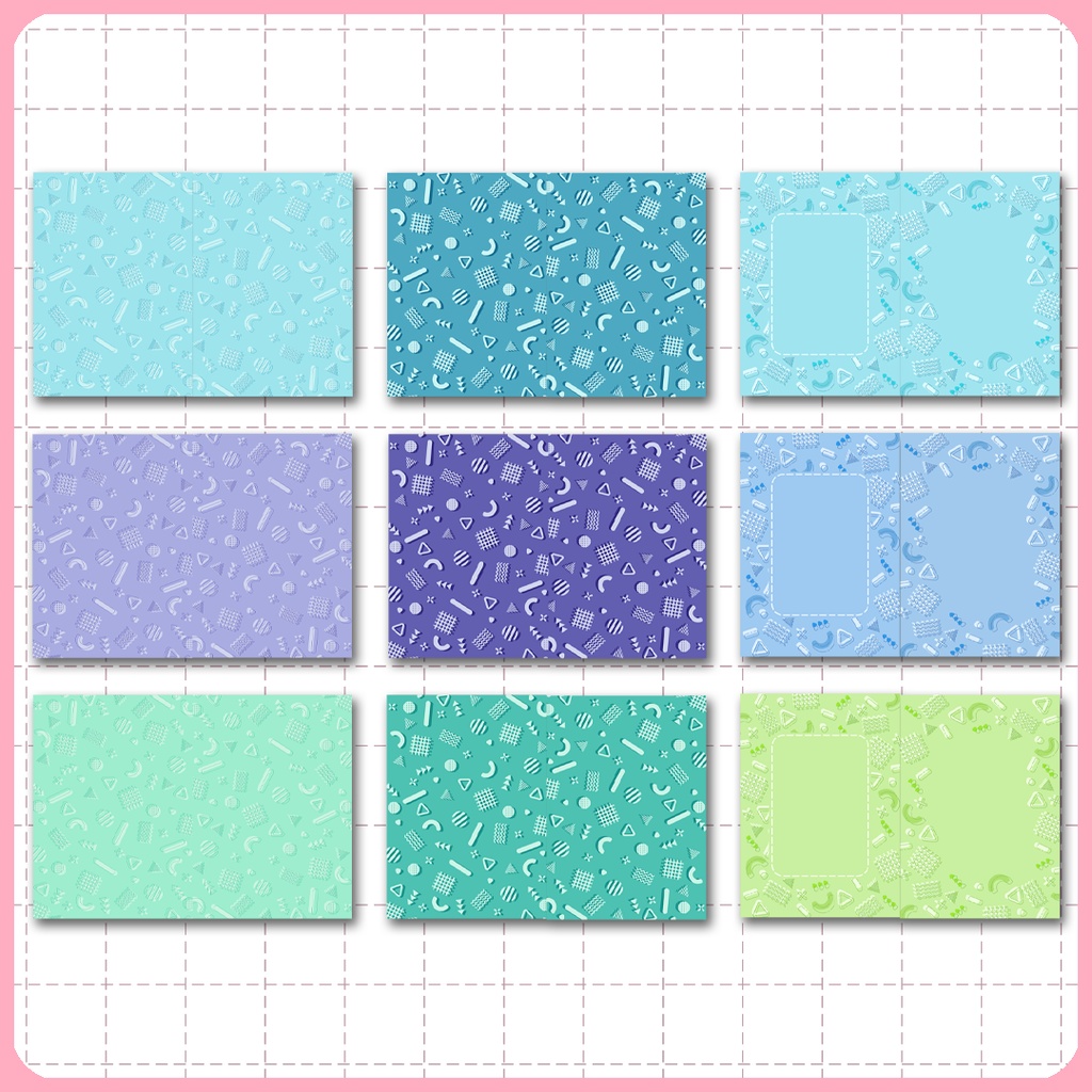 同人誌表紙用素材 メンフィスパターン 04