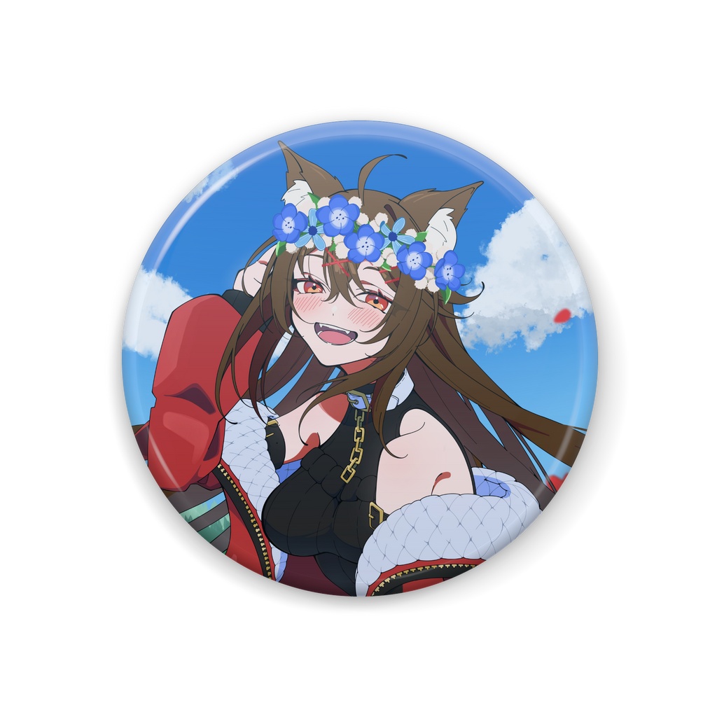 七夜影狼　誕生日グッズ　缶バッジ