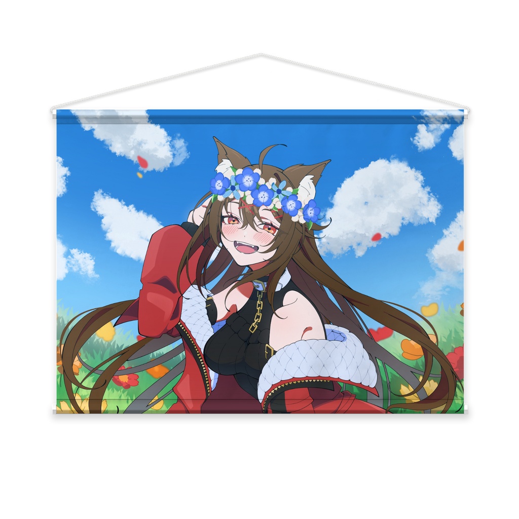 七夜影狼　誕生日グッズ　タペストリー