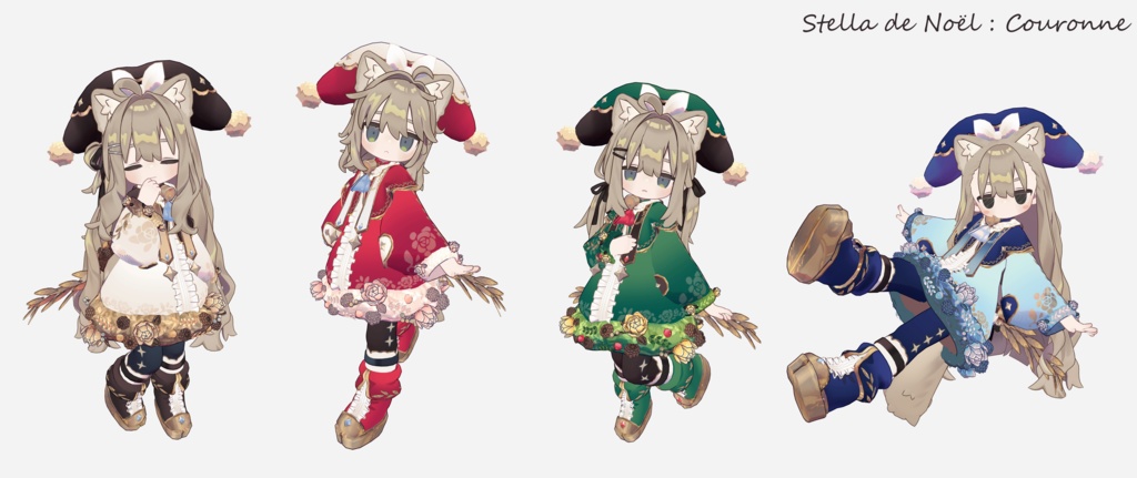 【sale中!!~12/24】Stella de Noël:Couronne【サバラム・キプフェル・リルレオ】