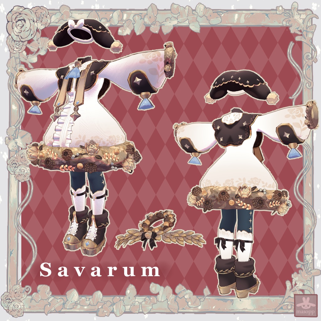 【sale中!!~12/24】Stella de Noël:Couronne【サバラム・キプフェル・リルレオ】