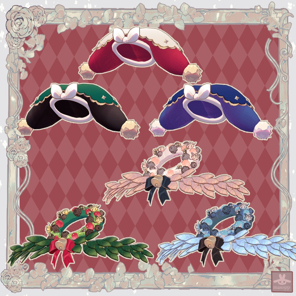 【sale中!!~12/24】Stella de Noël:Couronne【サバラム・キプフェル・リルレオ】