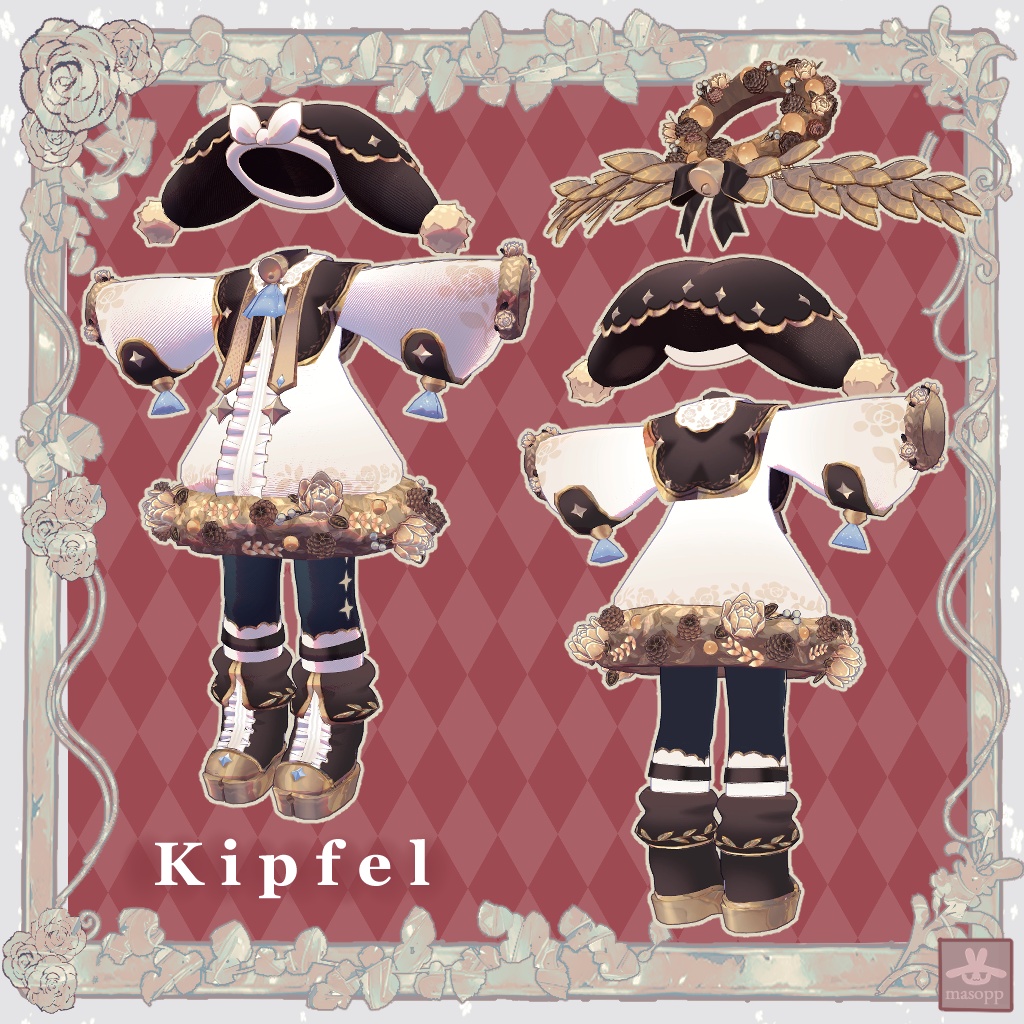 【sale中!!~12/24】Stella de Noël:Couronne【サバラム・キプフェル・リルレオ】