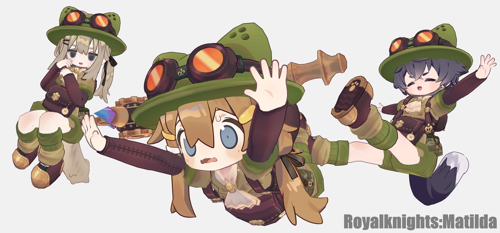 【リリースセール中】Royal Knights【まめ・キプ・リルレオ】