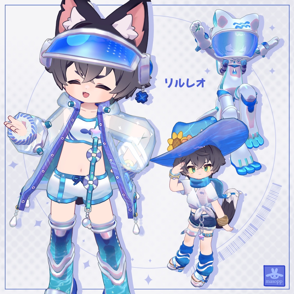 【50%OFFsale7/25~】Frutiger Aero【まめキプ・リルレオ・みみのこ】