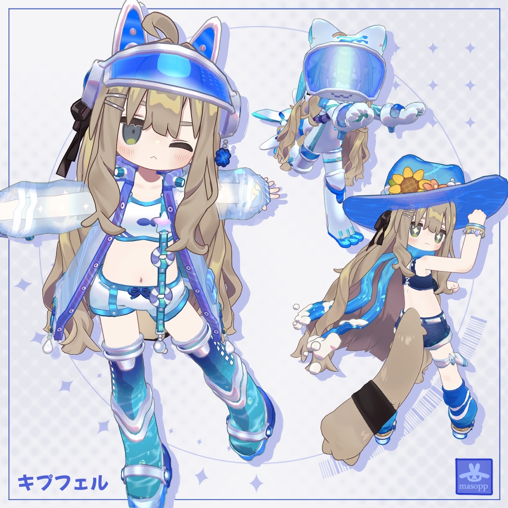 【50%OFFsale7/25~】Frutiger Aero【まめキプ・リルレオ・みみのこ】