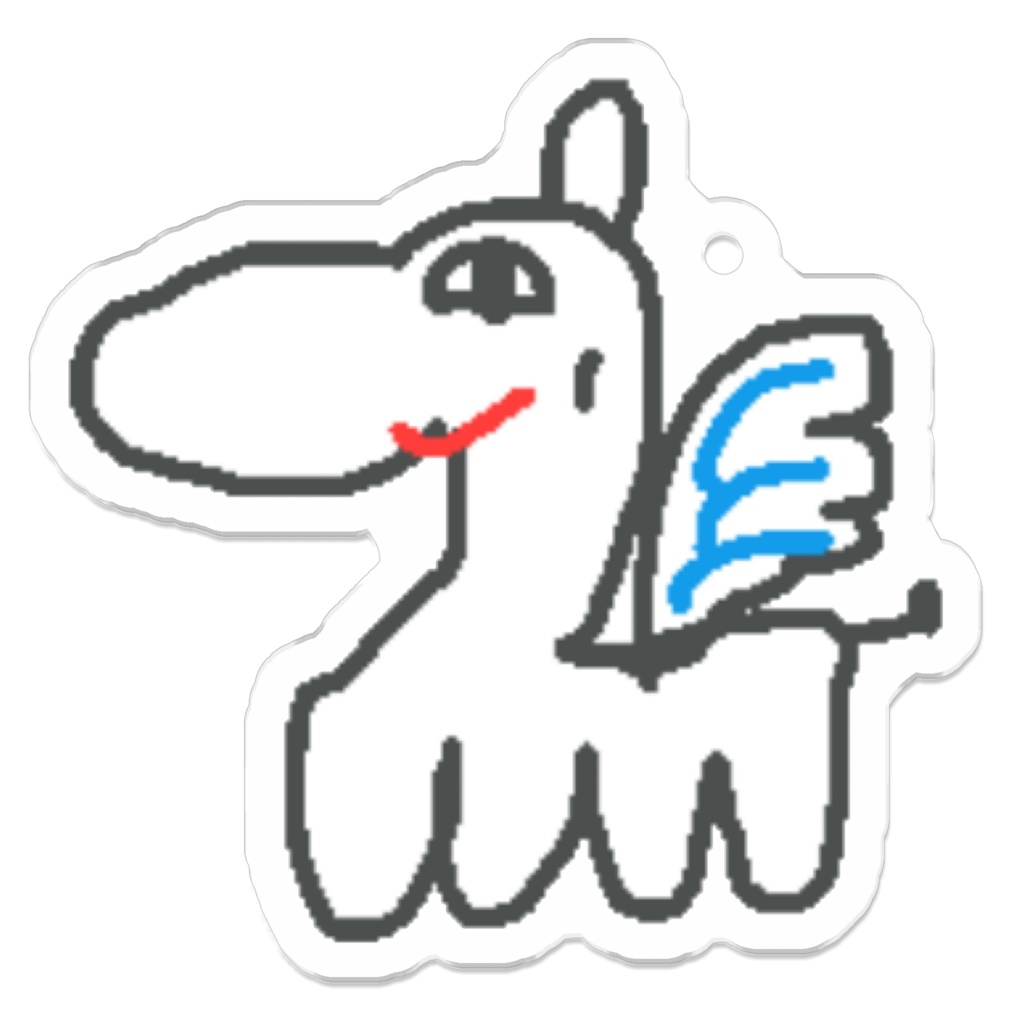 イケメンのペガサスが疲れている