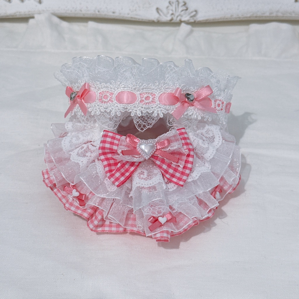 【210~214】赤系チェックスカート