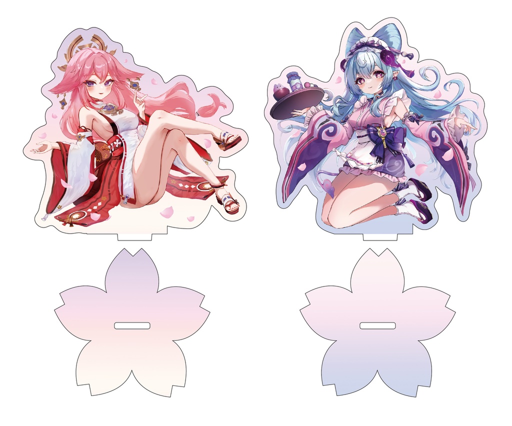 八重神子×夢見月瑞希アクリルスタンド