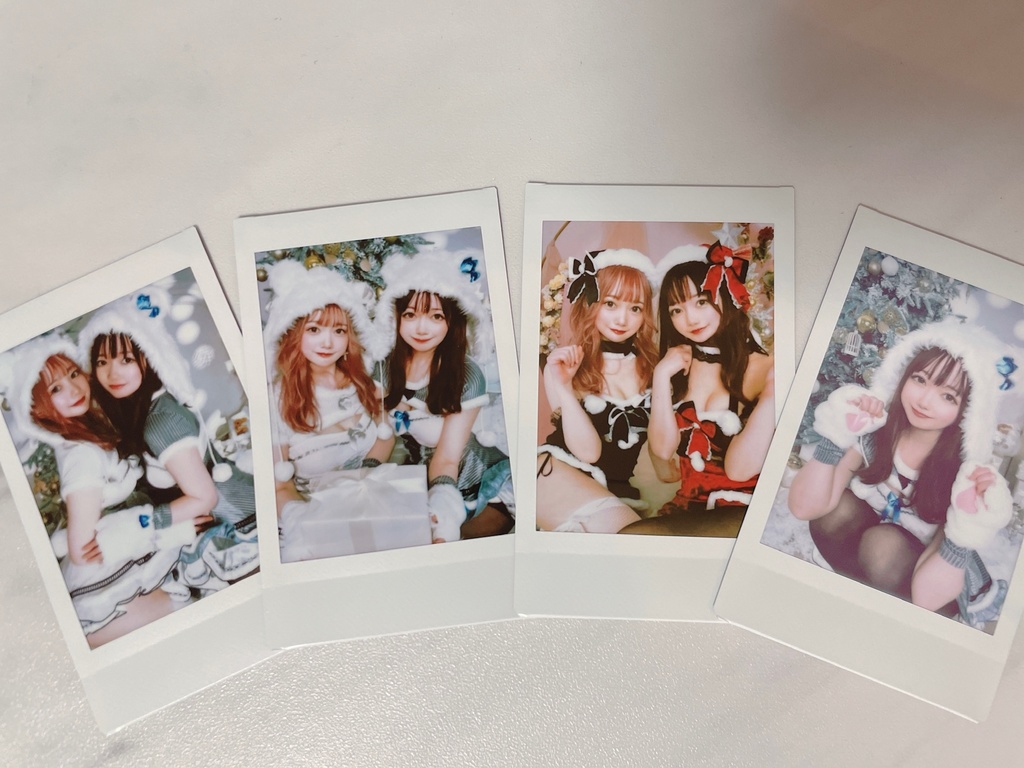 双子Xmas＆Newyearチェキ