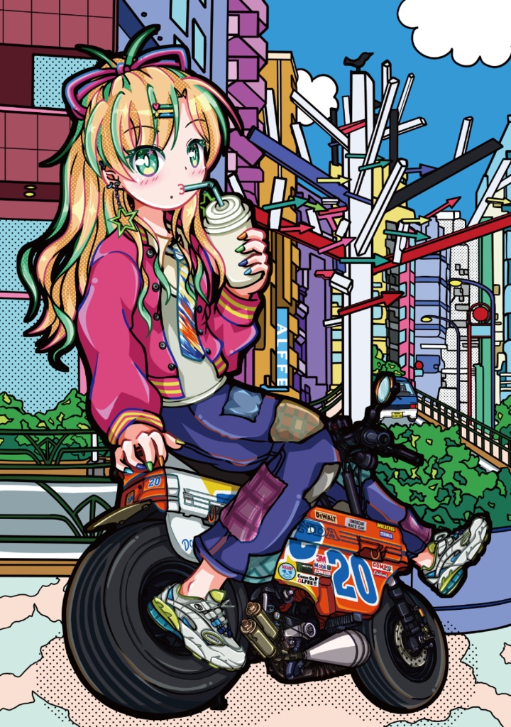 あいポストカード(モトコンポ)🛵