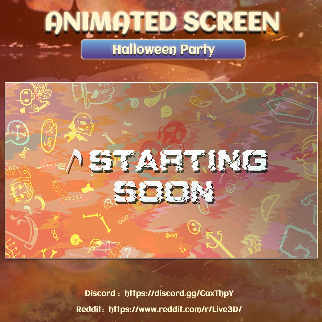 【Stream Screen】Halloween Stream Screens