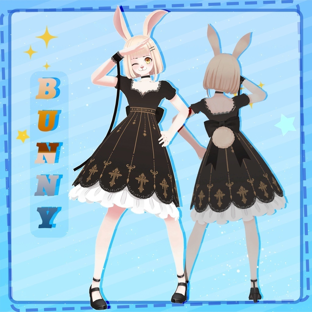 【VRoid/VRM Model】Bunny Girl/ バニーガール