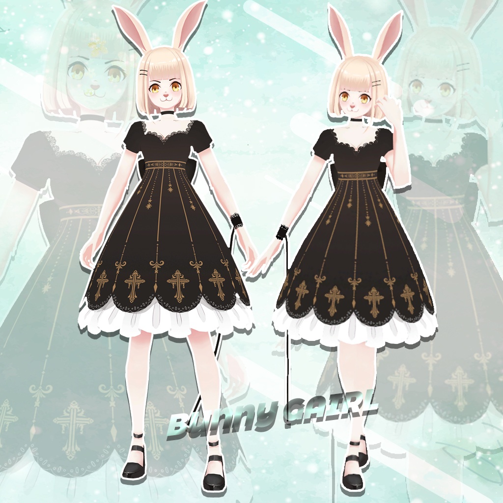 【VRoid/VRM Model】Bunny Girl/ バニーガール