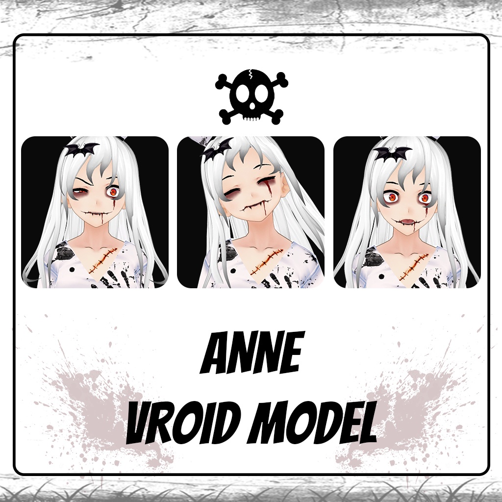 【VRoid/VRM Model】Anne/ アン