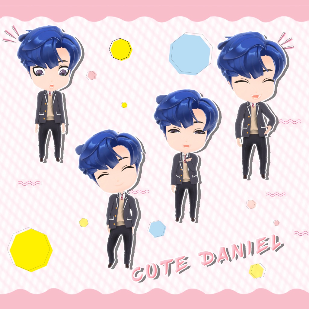 【VRoid/VRM Model】Daniel/ ダニエル