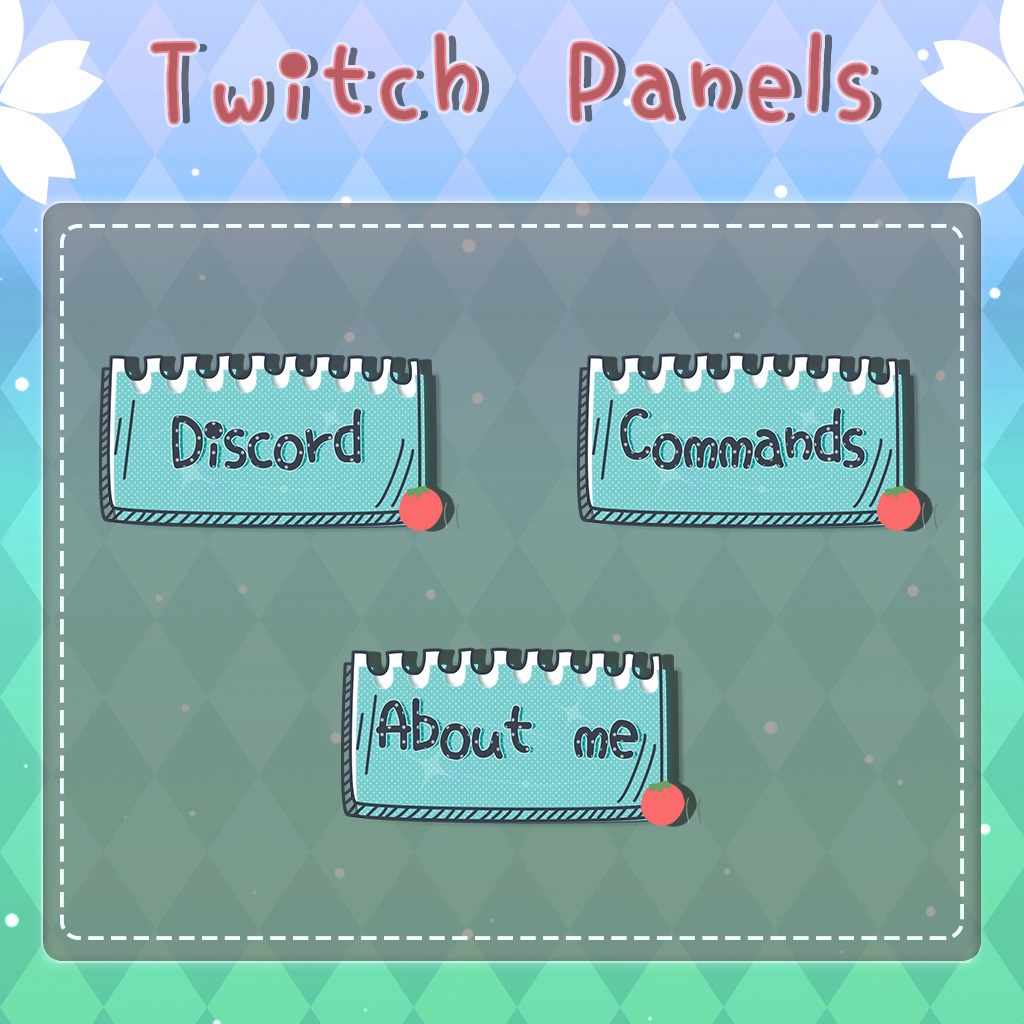 【Twitch Panels】Calendar Twitch Panels | Panels, Twitch Panels, Youtube Panels, Tiktok Panels