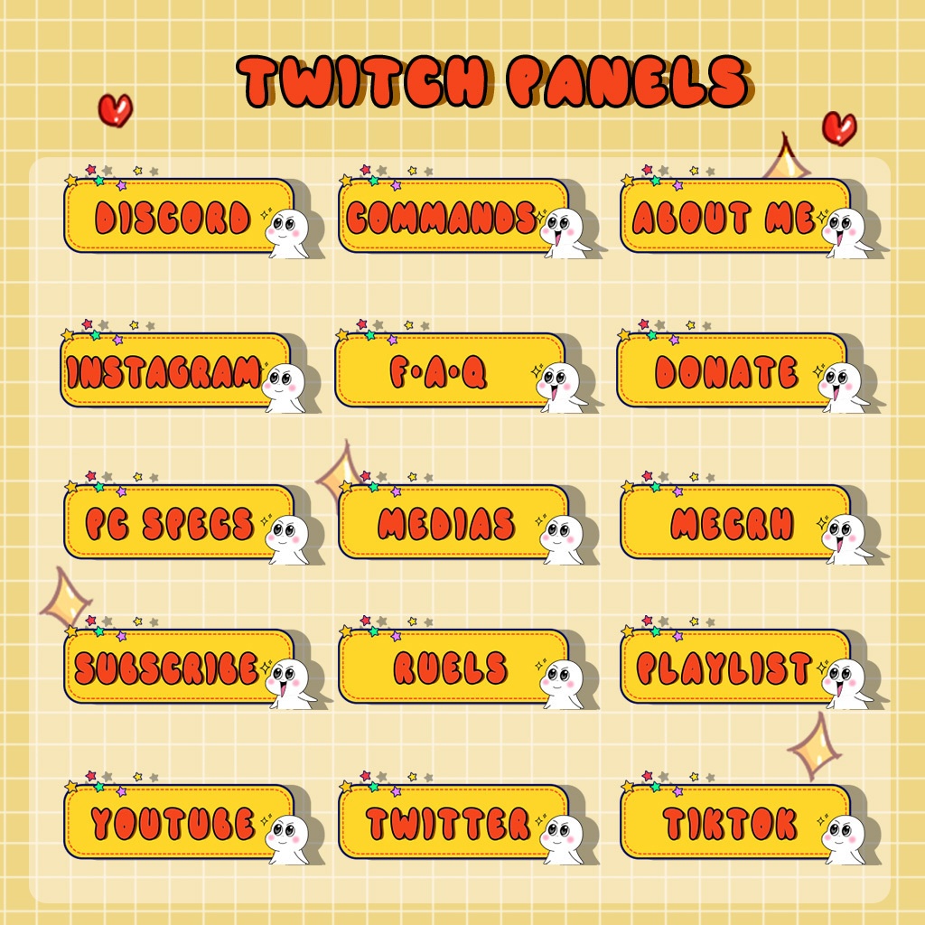 【Twitch Panels】Baby Twitch Panels | Panels, Twitch Panels, Youtube Panels, Tiktok Panels