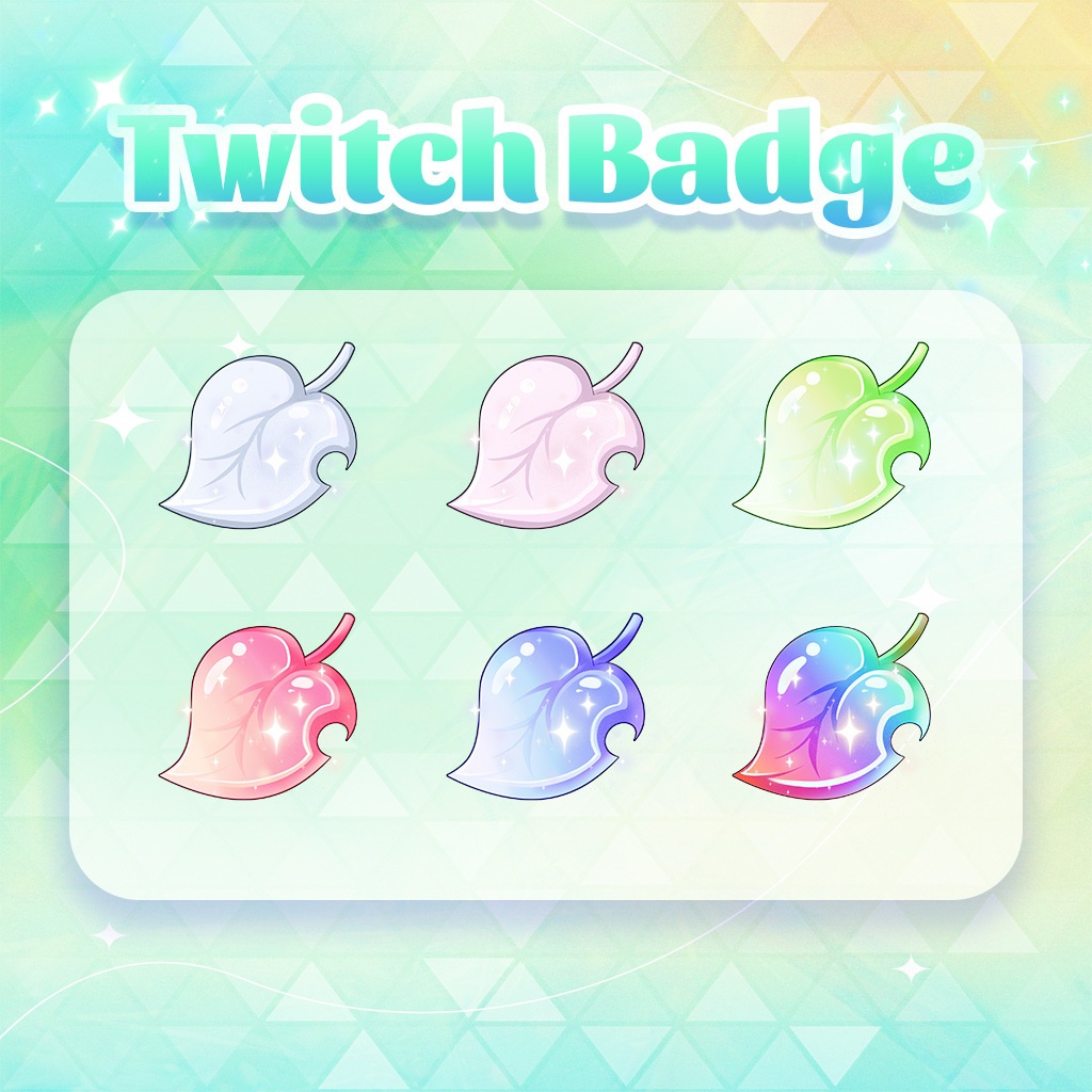 【Twitch Badges】Leafage Livestream Badges