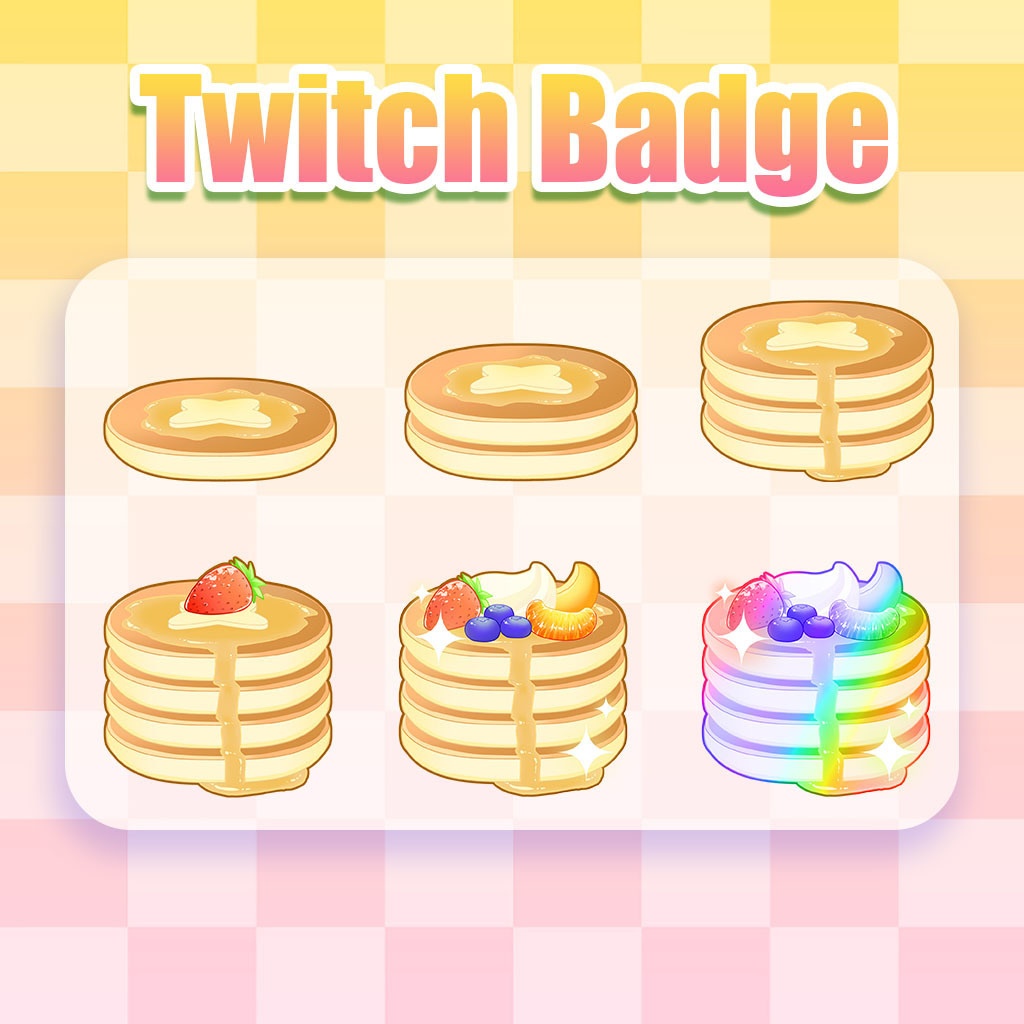 【Twitch Badges】Golden Cookies Badges