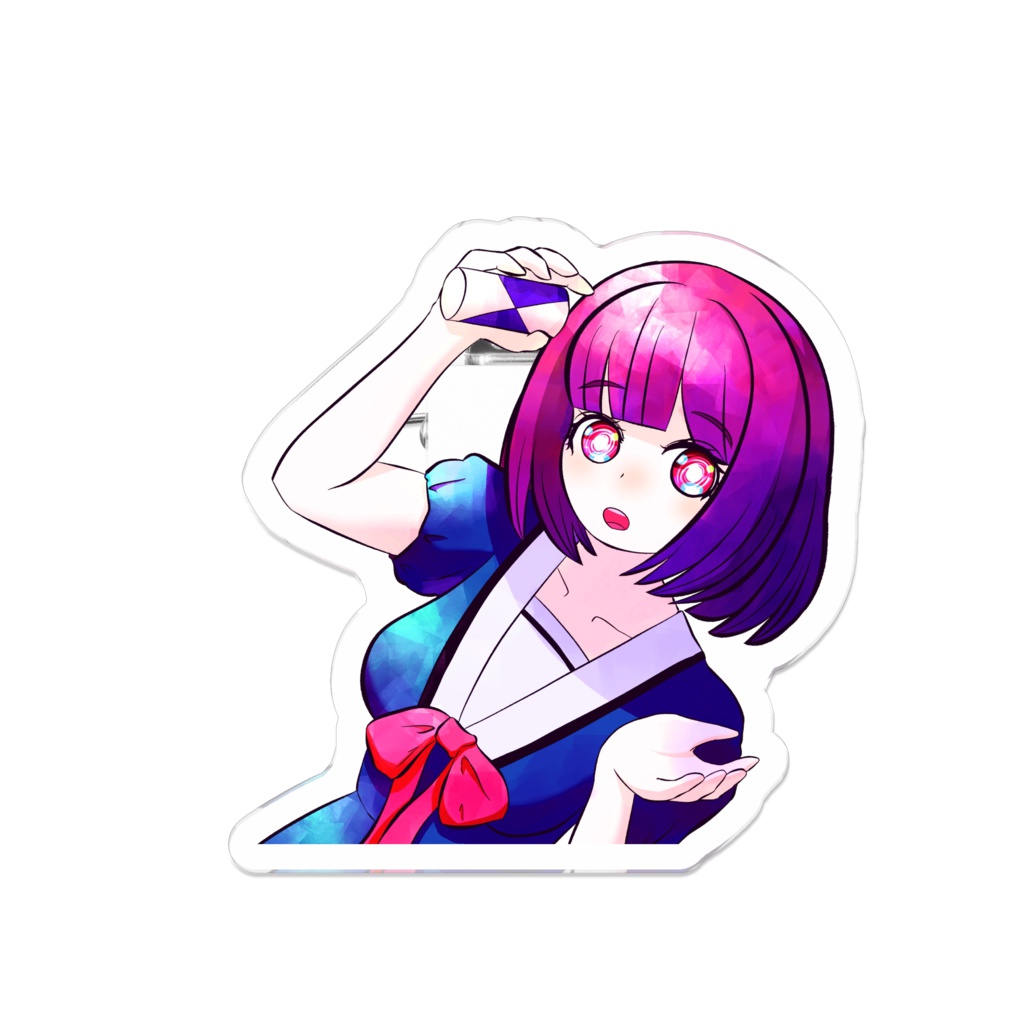 限界ちゃん We are genkaiバージョン アクリルバッジ