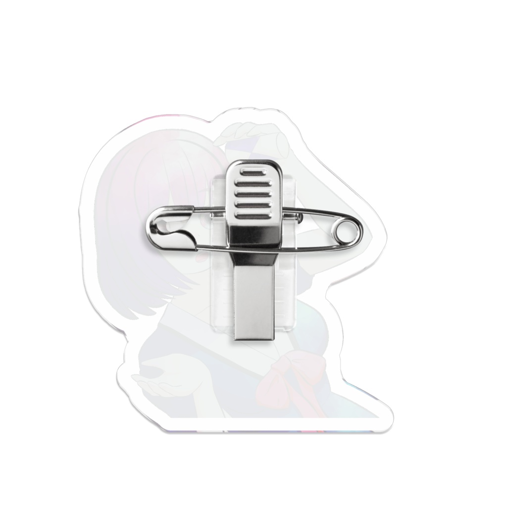 限界ちゃん We are genkaiバージョン アクリルバッジ