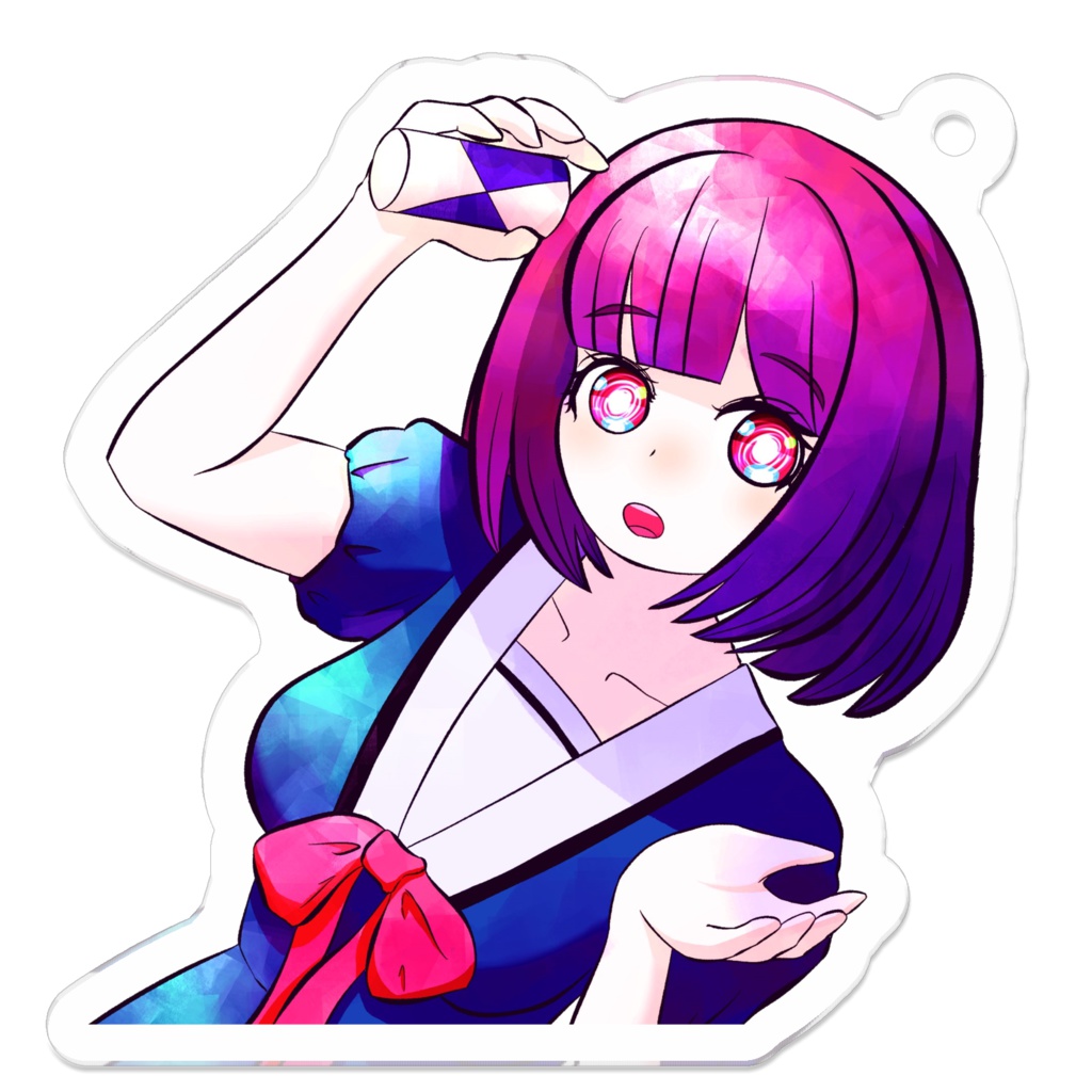 限界ちゃん We are genkaiバージョン アクリルキーホルダー