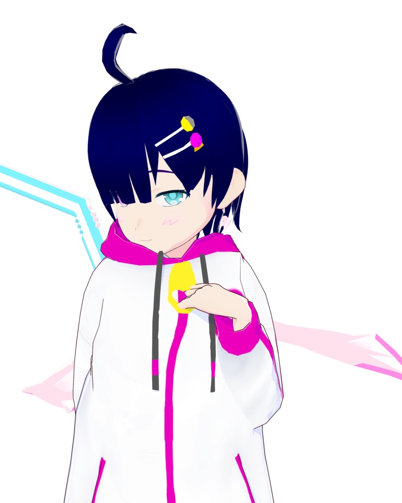 ヨウ分さん3Dモデル(VRM)