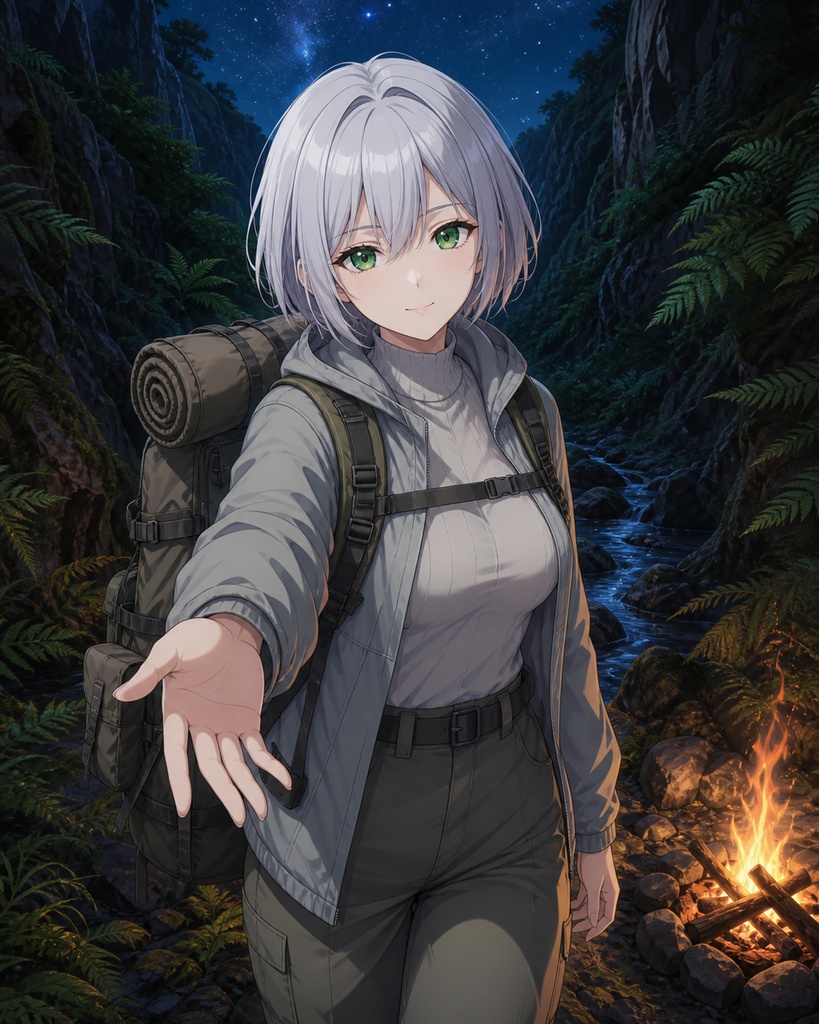 彼女と旅する世界 — 森と山のふたり旅