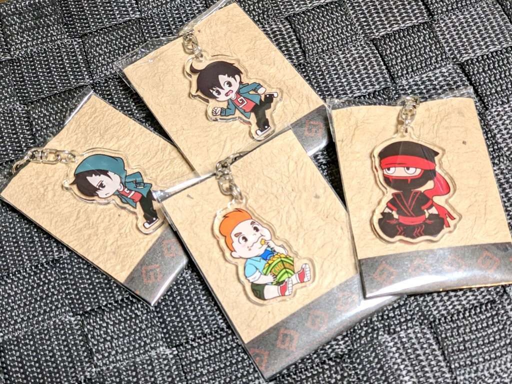 【匿名配送】学園NINJAランディ:ノミランディアクリルキーホルダー【委託】