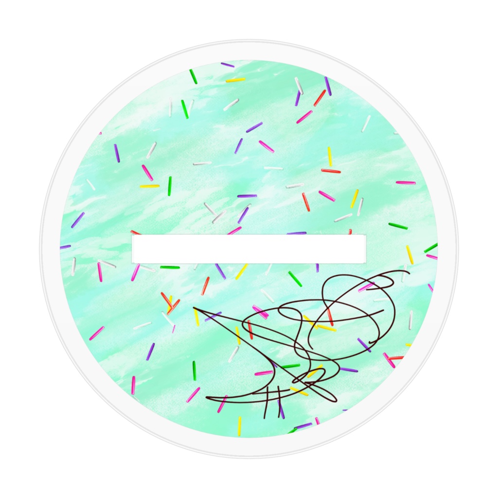 【Ch4周年記念グッズ】デフォルメあいすアクリルフィギュア