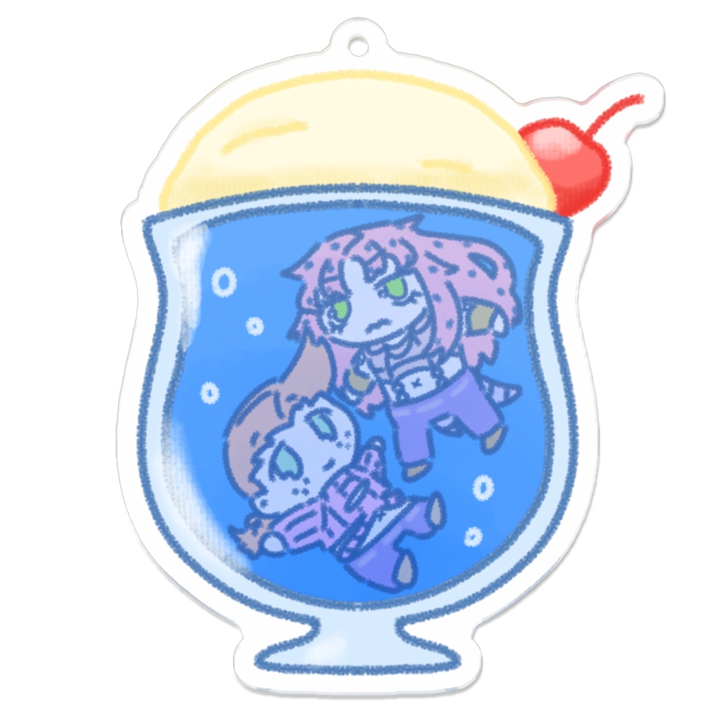 クリームソーダ　ボスドピアクキー