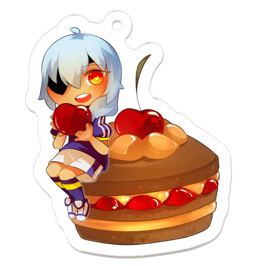 Cherry cake - Acrylic Charm