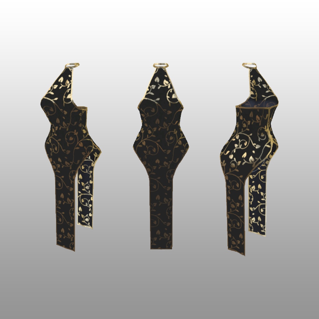 【FLASTOREアバター用】ホルターネックチャイナドレス