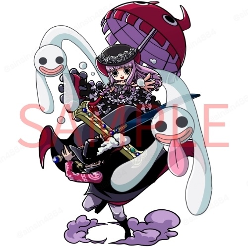 アクリルスタンド　ミホーク＆ペローナ
