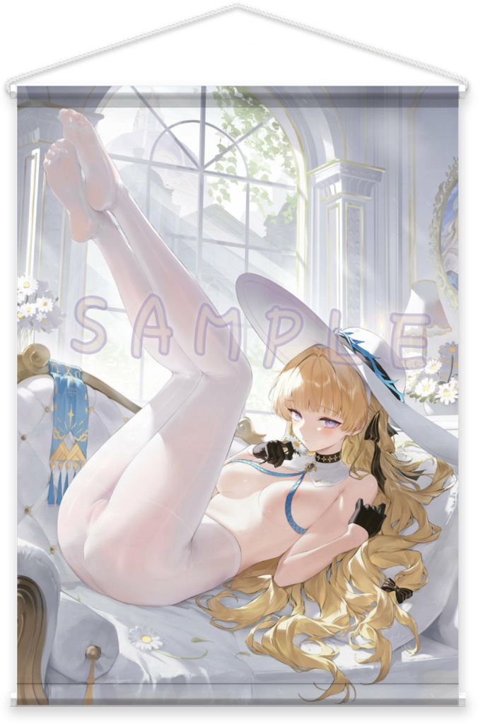 【在庫限り】「フィービー侍祭の午後」 Wスエード タペストリー