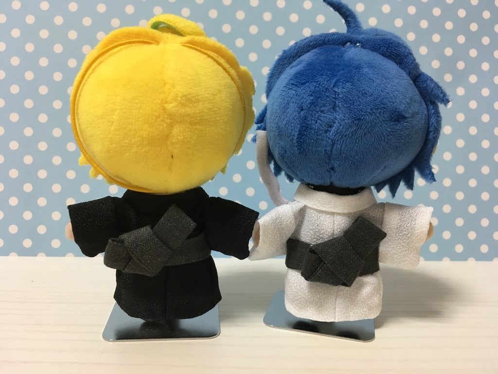 夏の着物 着流しスタイル 2種