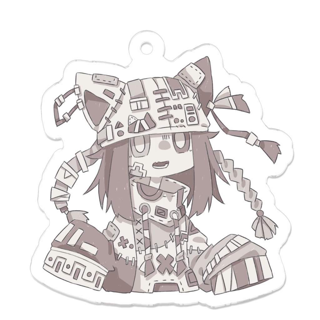 ごちゃかわアクキー(ネコ)