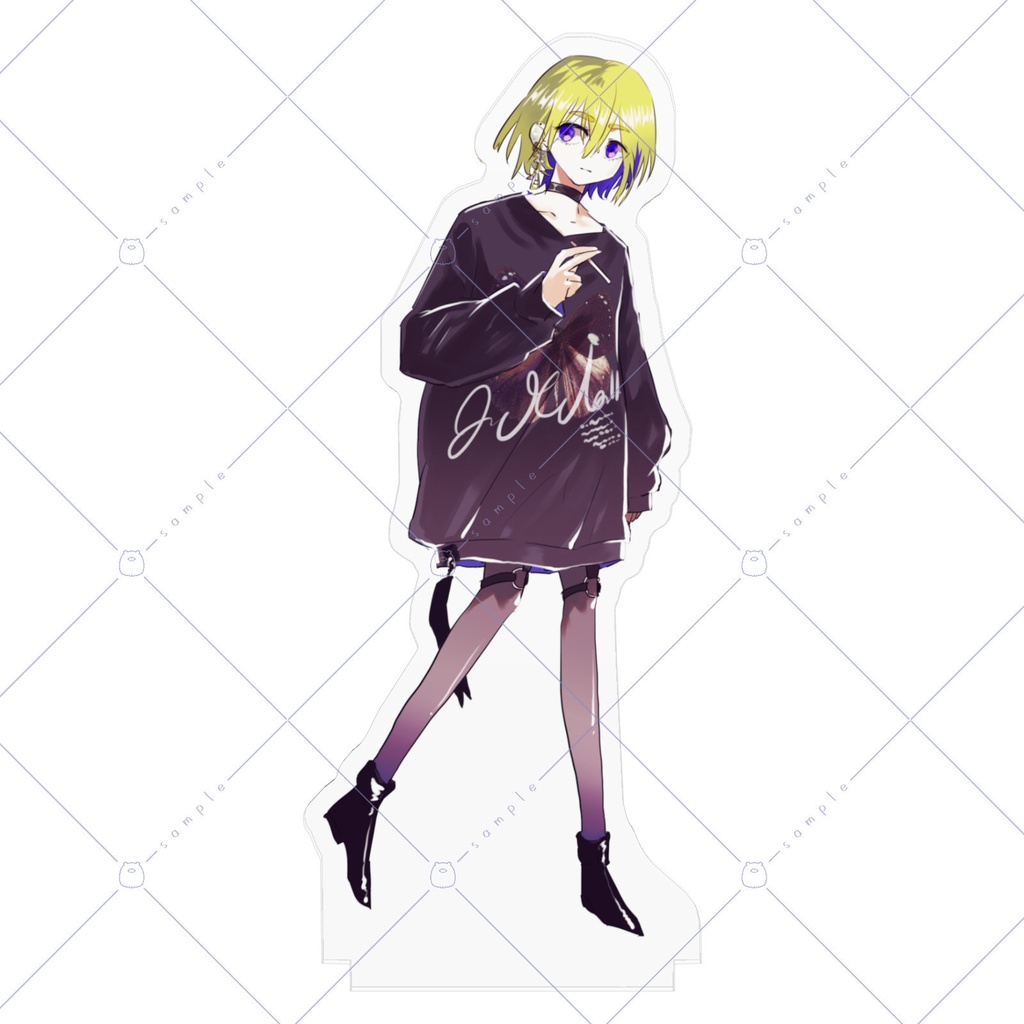 自陣-ねこみみ/金髪/OIOI